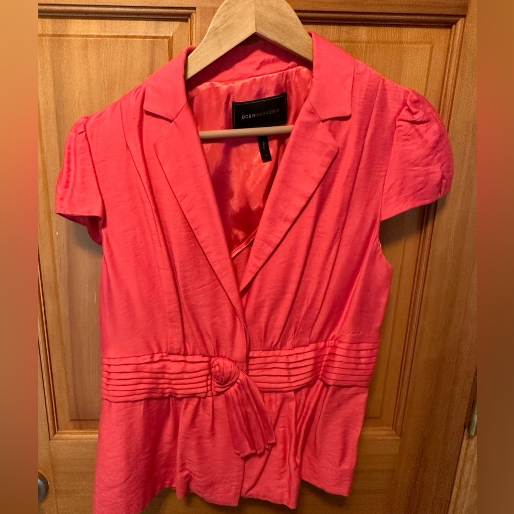 BCBG MaxAzria short sleeved blazer